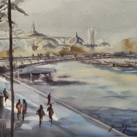 La Seine  Paris