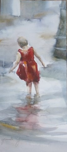 La petite robe rouge       