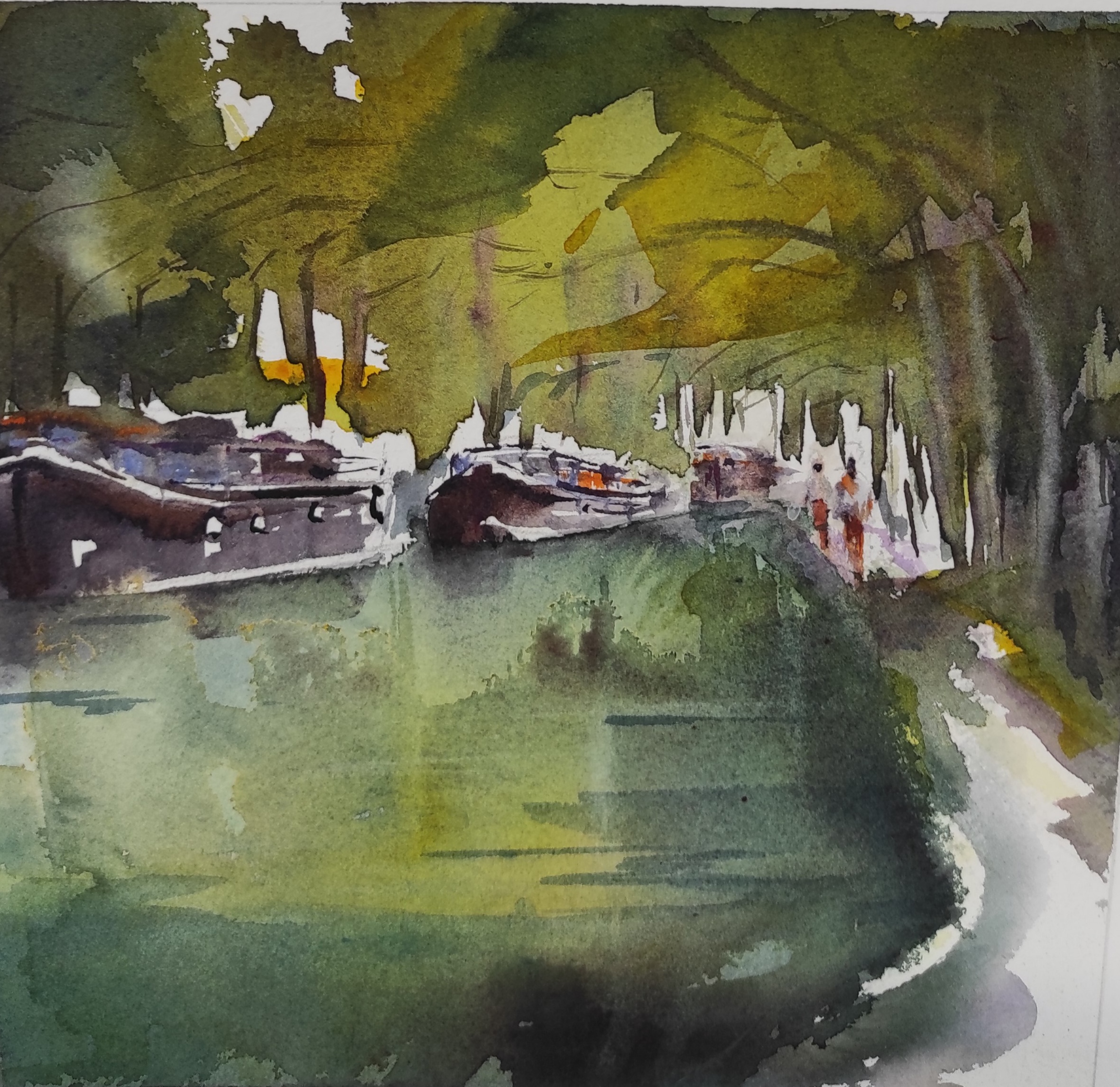 Canal du Midi  Promenade Toulouse