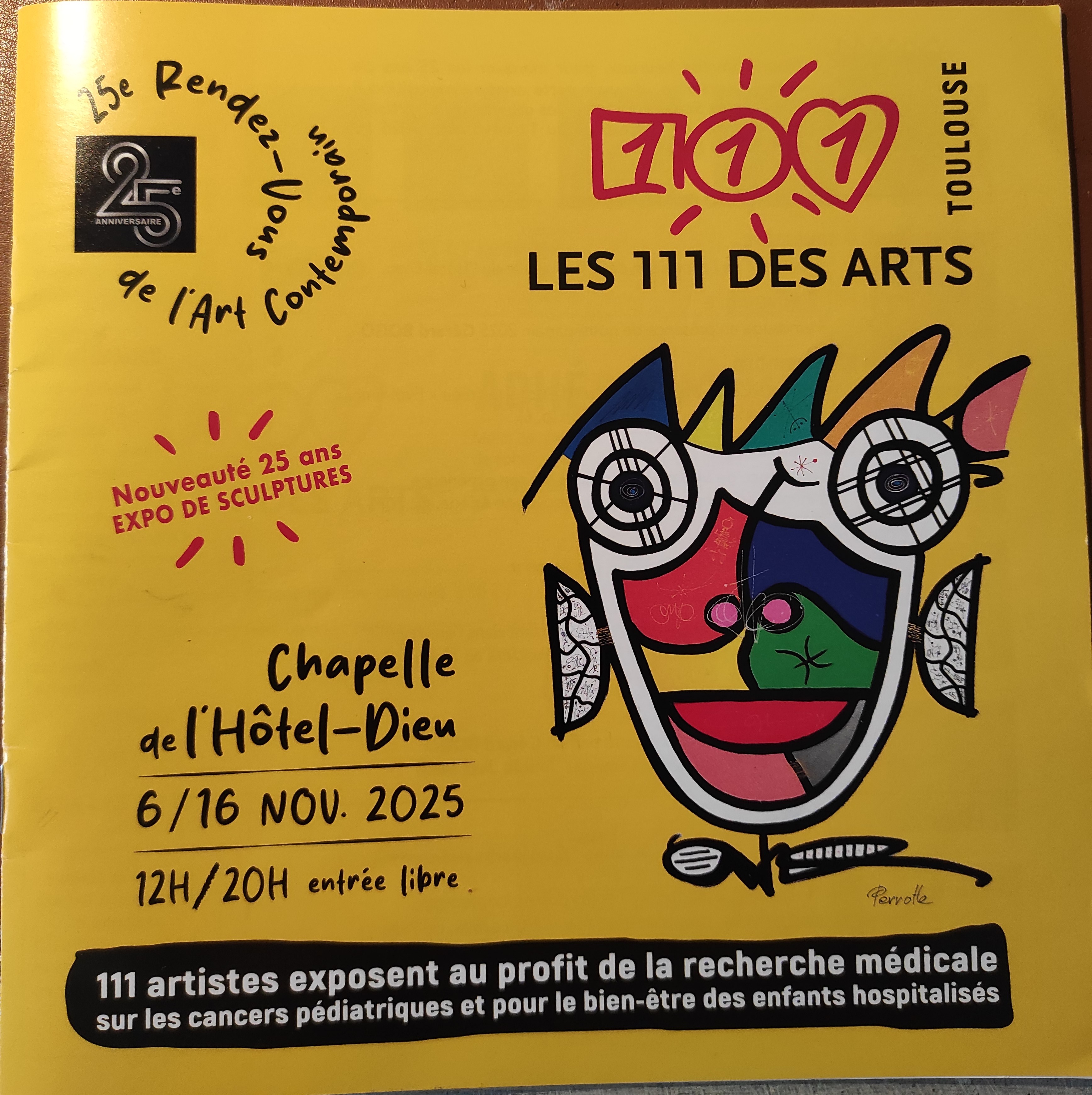 Exposition les 111 des Arts Toulouse du 06 au 16 novembre 2025